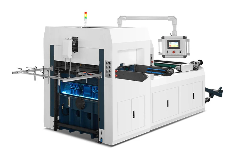 Paper roll die-cutting machine